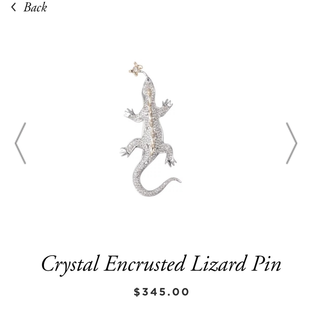 Alexis Bittar Lizard Pin - Picture 3 of 3